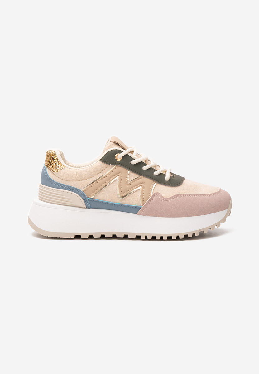 Sneakers με πλατφόρμα Ahri ροζ