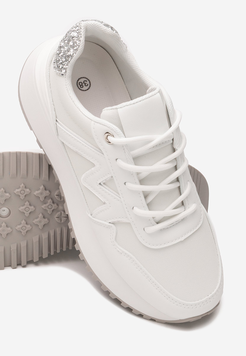 Sneakers με πλατφόρμα Ahri λευκά
