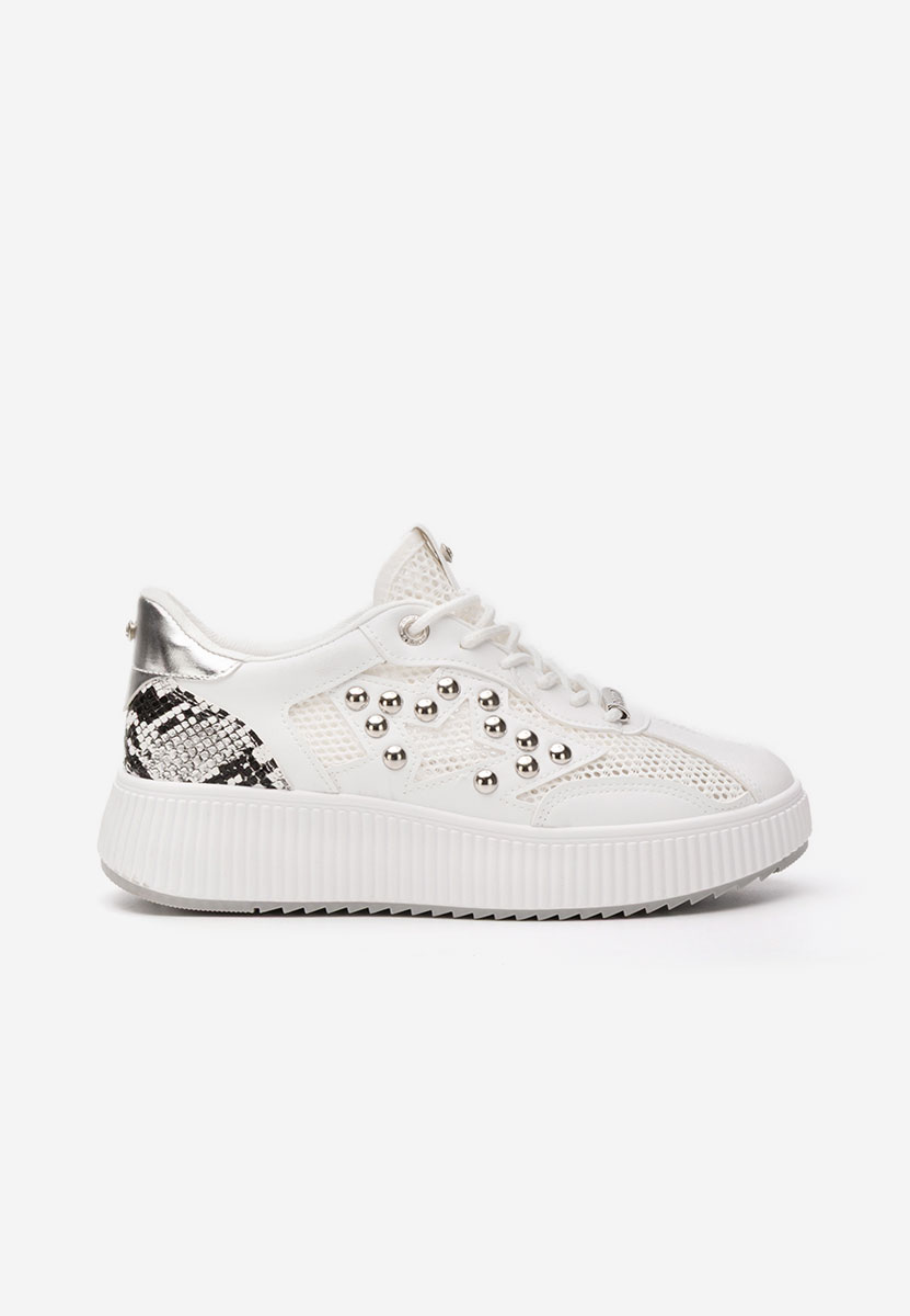 Sneakers γυναικεια Jeanetta λευκά