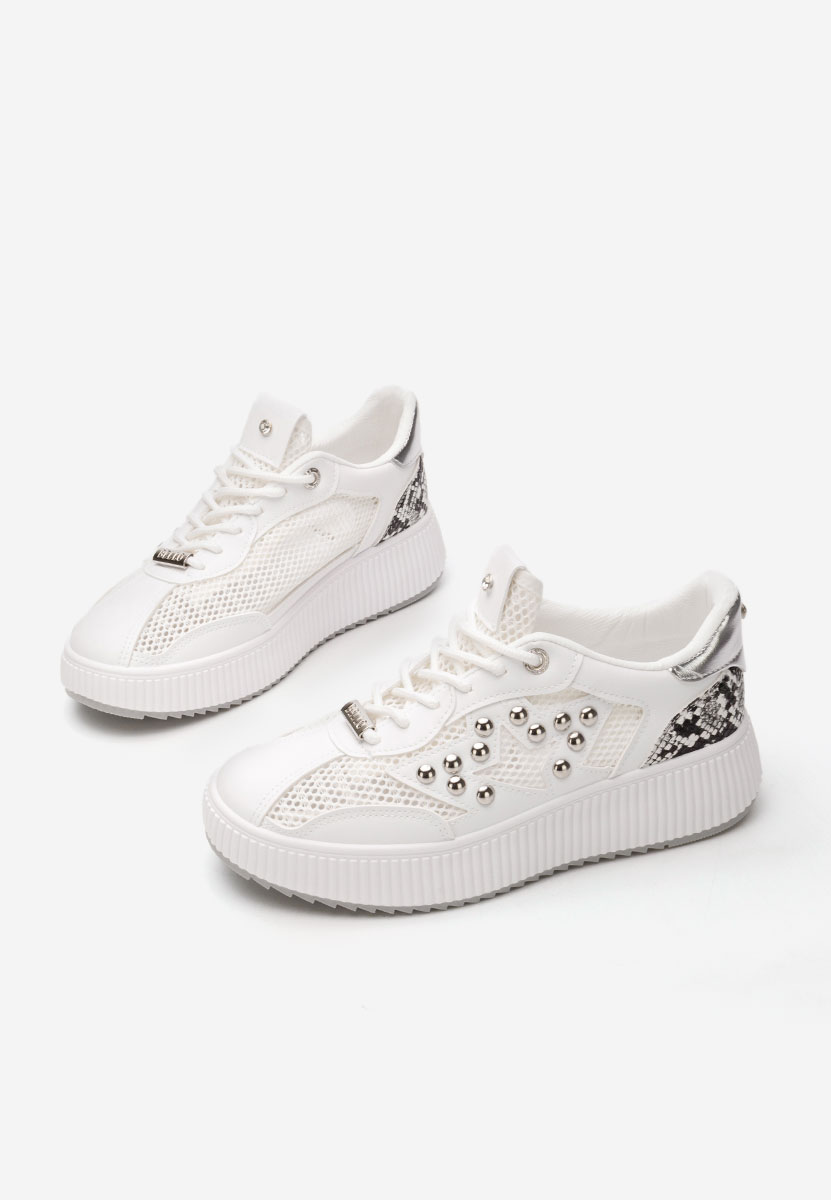 Sneakers γυναικεια Jeanetta λευκά