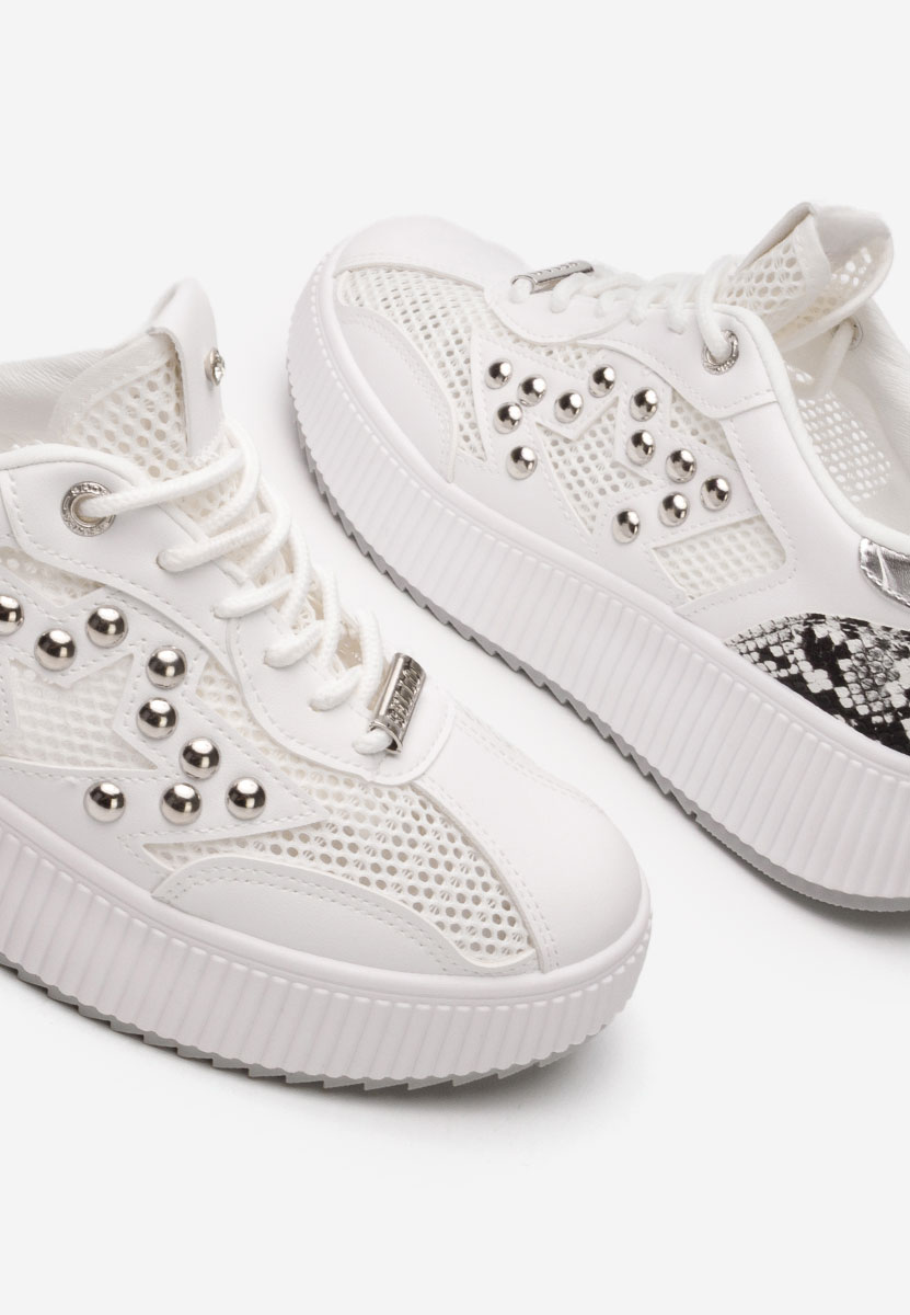Sneakers γυναικεια Jeanetta λευκά