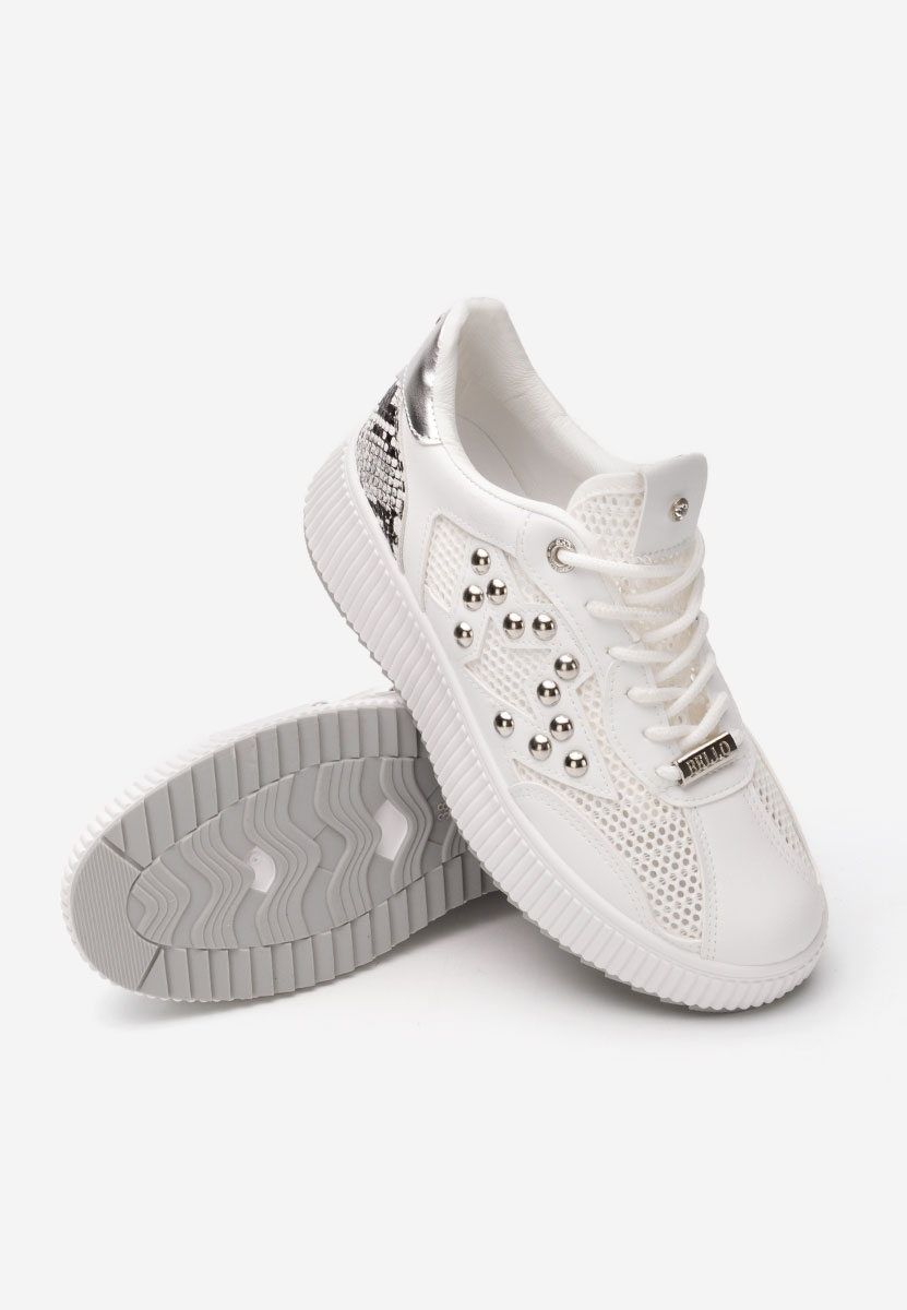 Sneakers γυναικεια Jeanetta λευκά