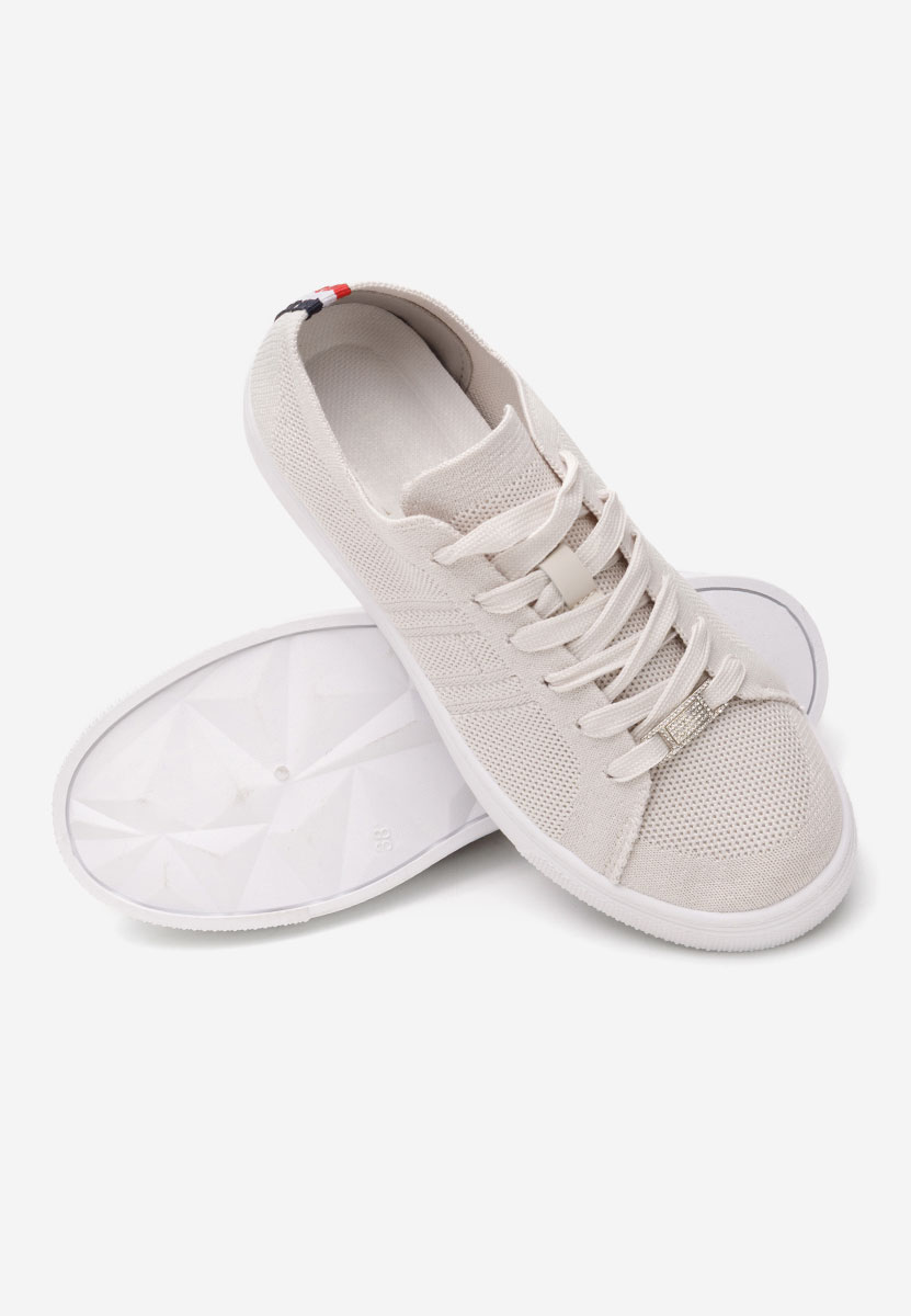 Γυναικεία sneakers Genoveva μπεζ
