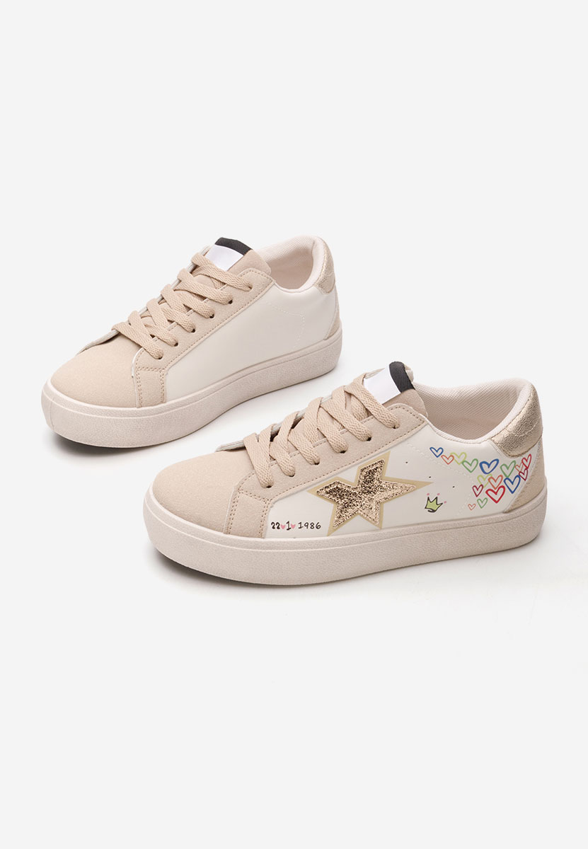 Γυναικεία sneakers Williamira μπεζ