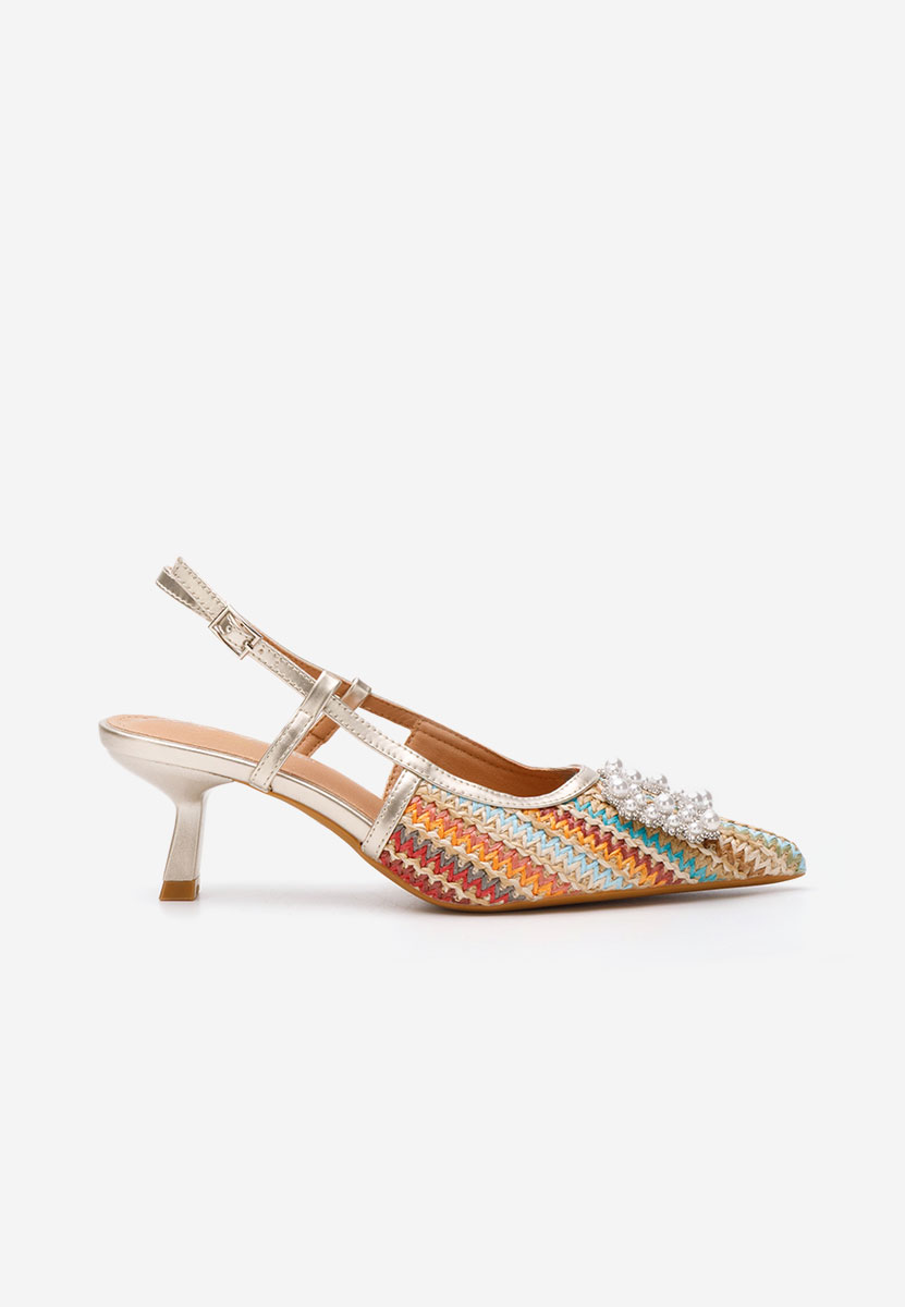 Γόβες slingback Verlie πολυχρωμο
