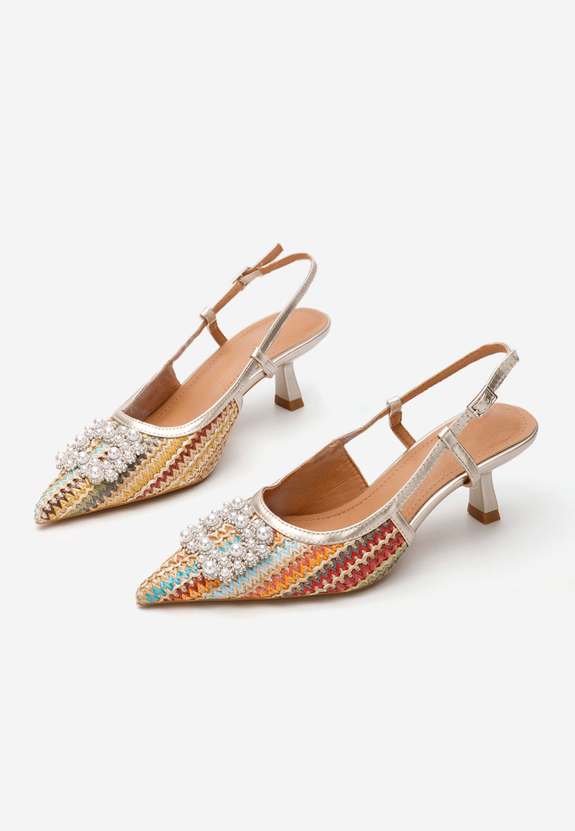 Γόβες slingback Verlie πολυχρωμο