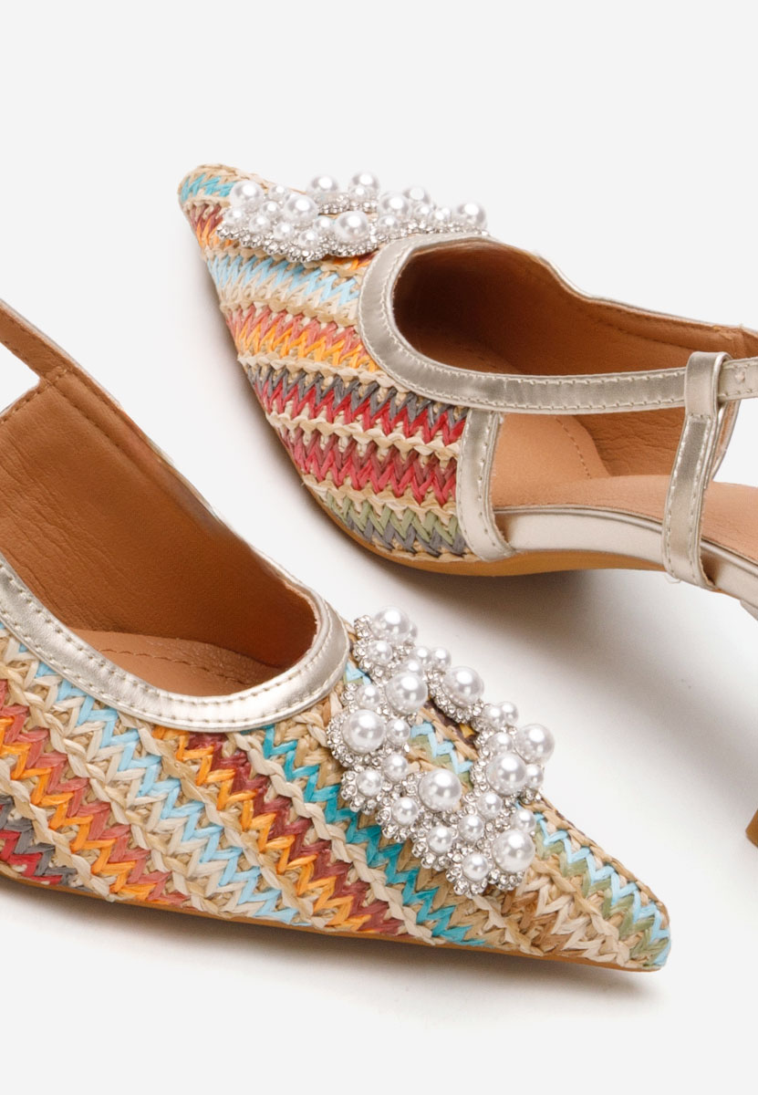 Γόβες slingback Verlie πολυχρωμο