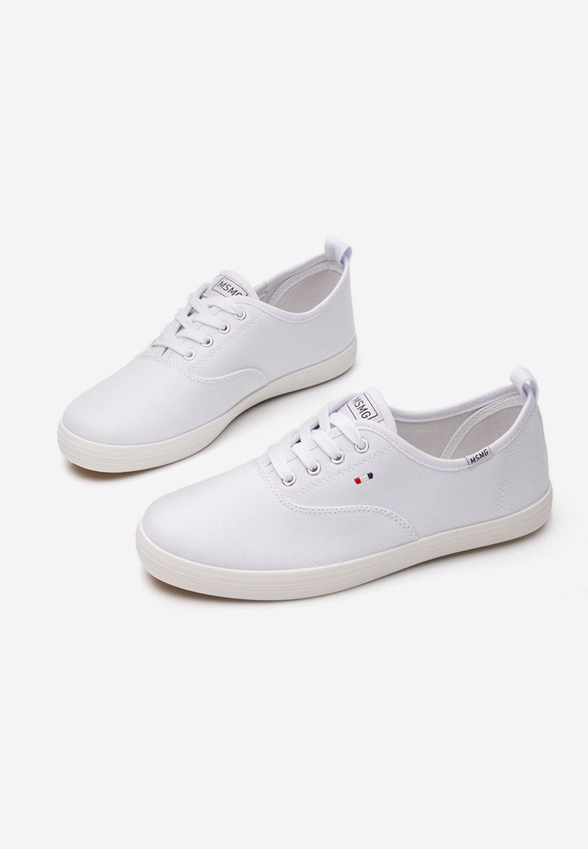 Γυναικεία sneakers Mikki λευκά