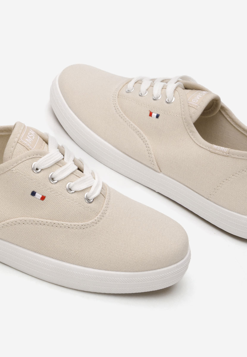 Γυναικεία sneakers Mikki μπεζ