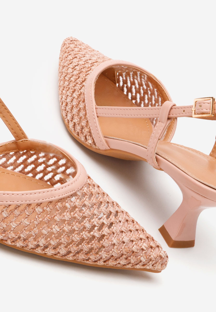 Γόβες slingback Gaynelle ροζ