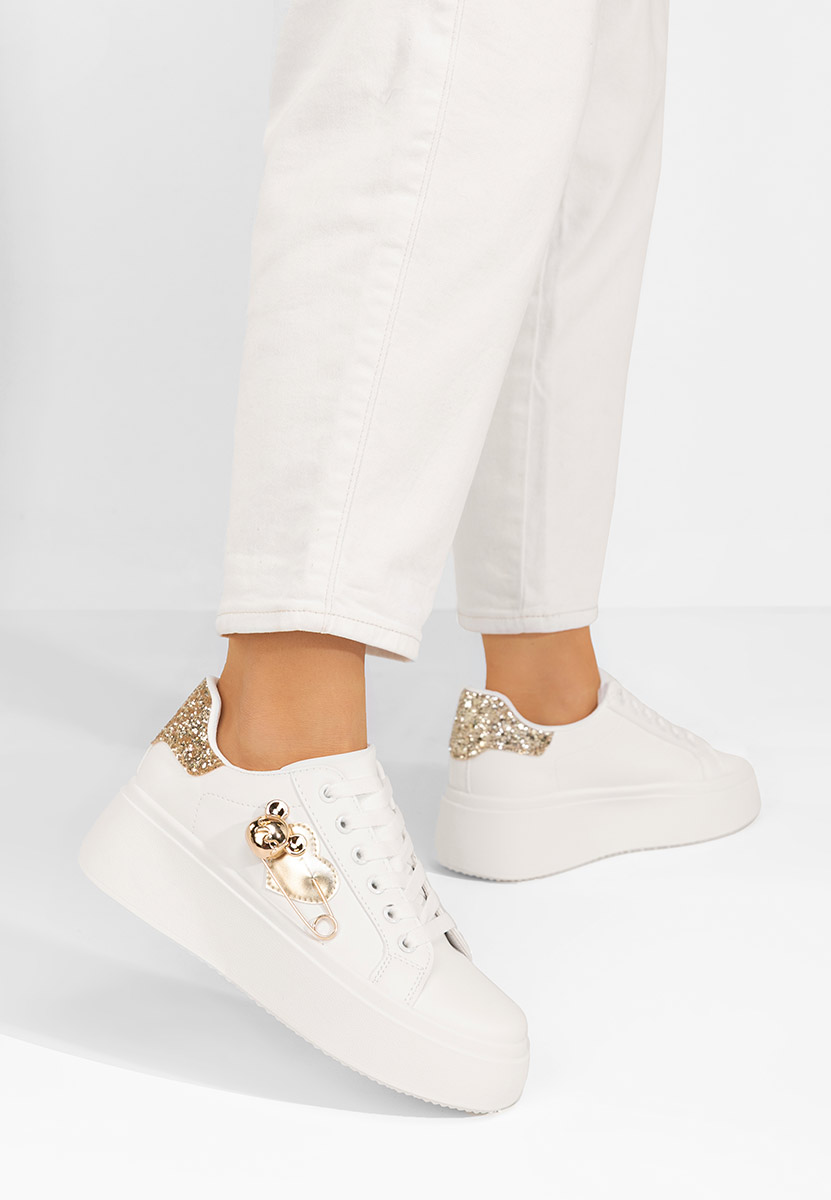 Sneakers γυναικεια Avianni V3 λευκά