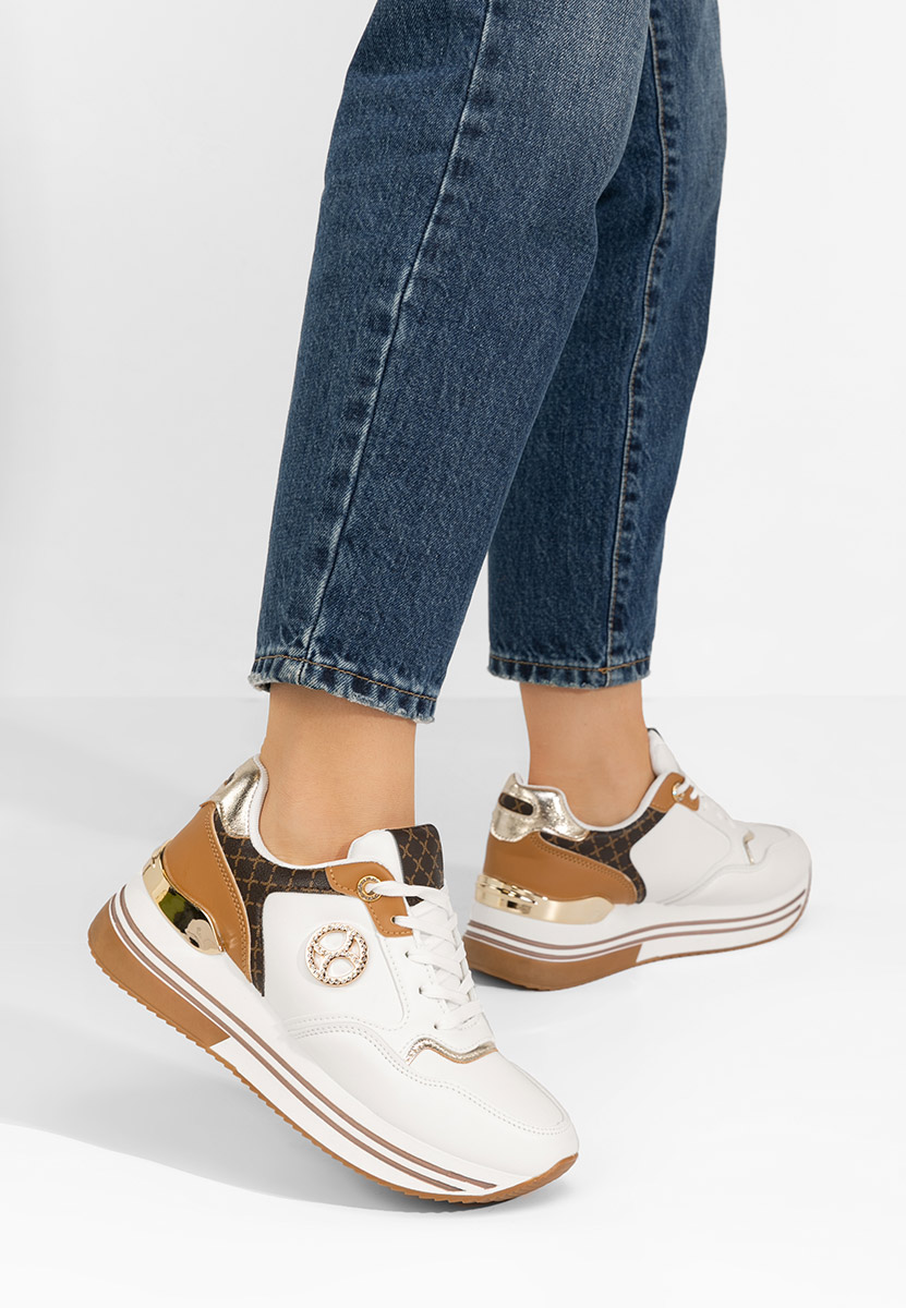 Sneakers γυναικεια Suzanna λευκά