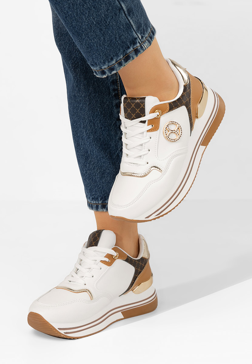 Sneakers γυναικεια Suzanna λευκά