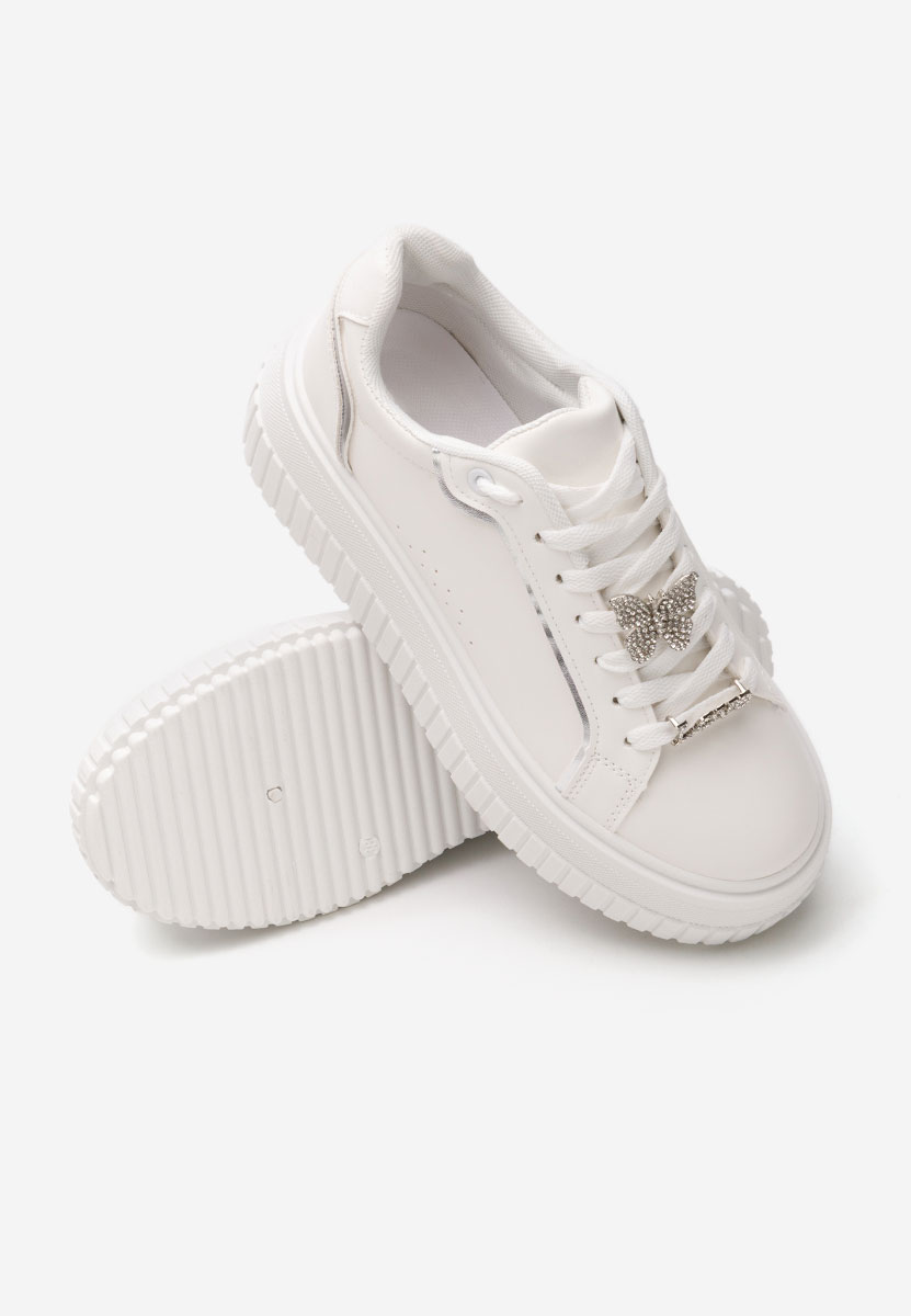 Sneakers με πλατφόρμα Laureena V2 λευκά