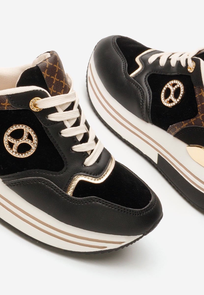 Sneakers γυναικεια Suzanna μαύρα