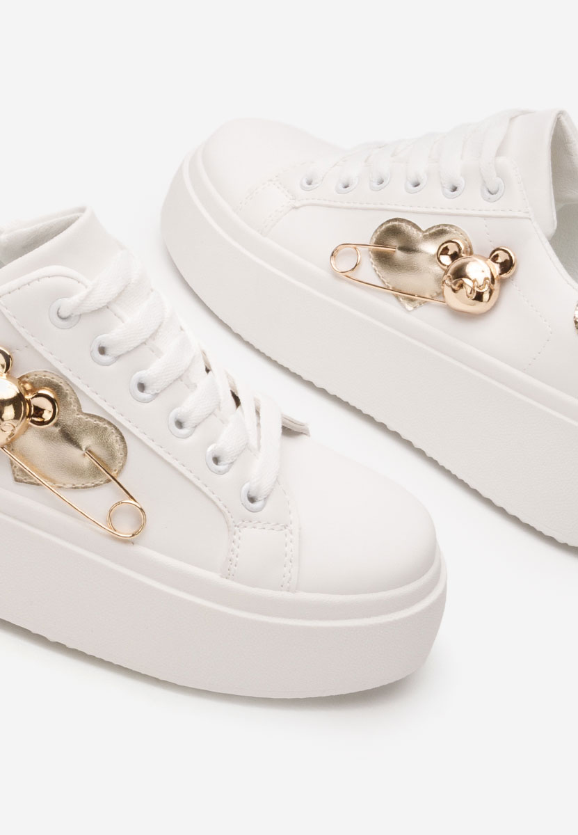 Sneakers γυναικεια Avianni V3 λευκά