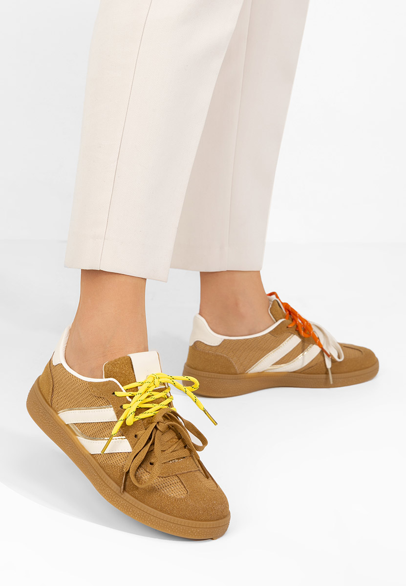Sneakers γυναικεια Athenna καφε