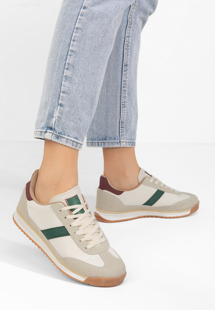 Sneakers γυναικεια Nichita μπεζ