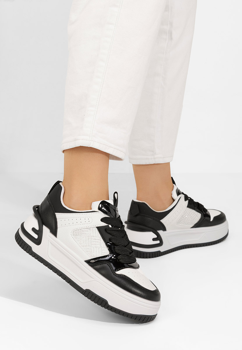 Sneakers με πλατφόρμα Jenyffer λευκά