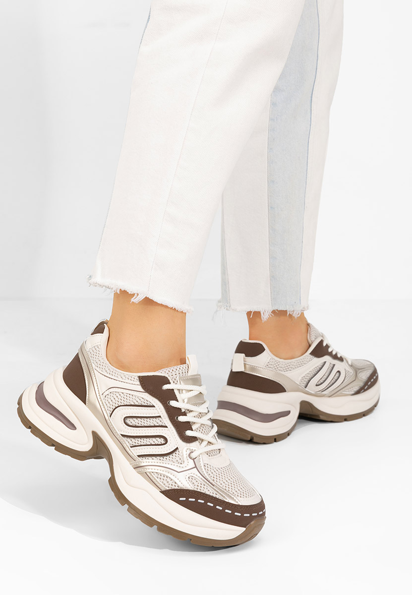 Sneakers με πλατφόρμα Jolysa μπεζ