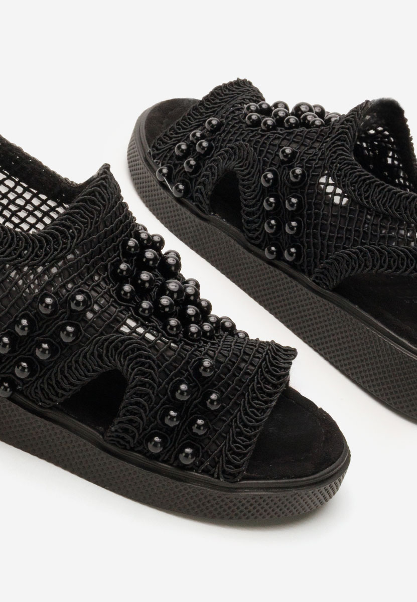 Πέδιλα χαμηλά Marisea Μαύρα