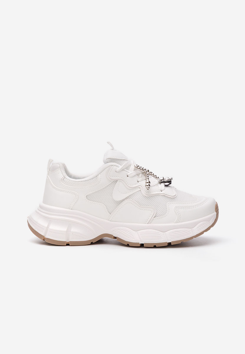Sneakers με πλατφόρμα Jasmyne λευκά