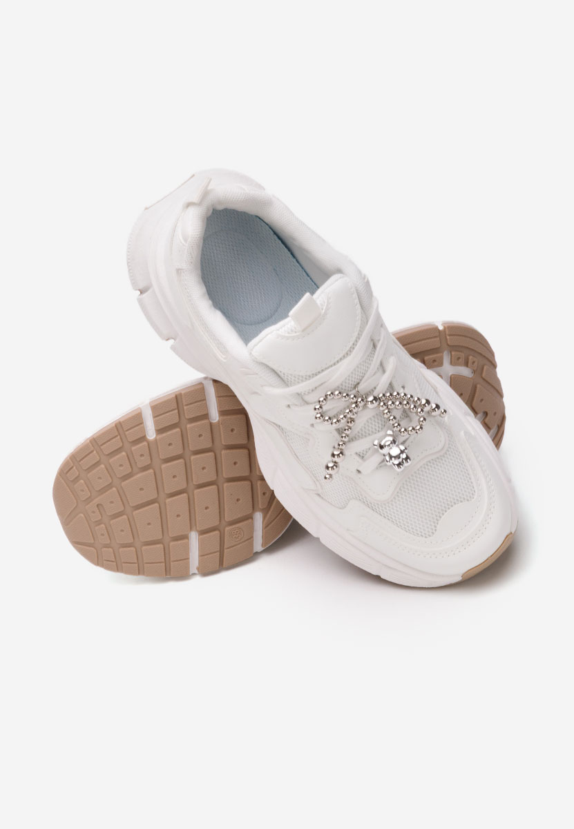 Sneakers με πλατφόρμα Jasmyne λευκά