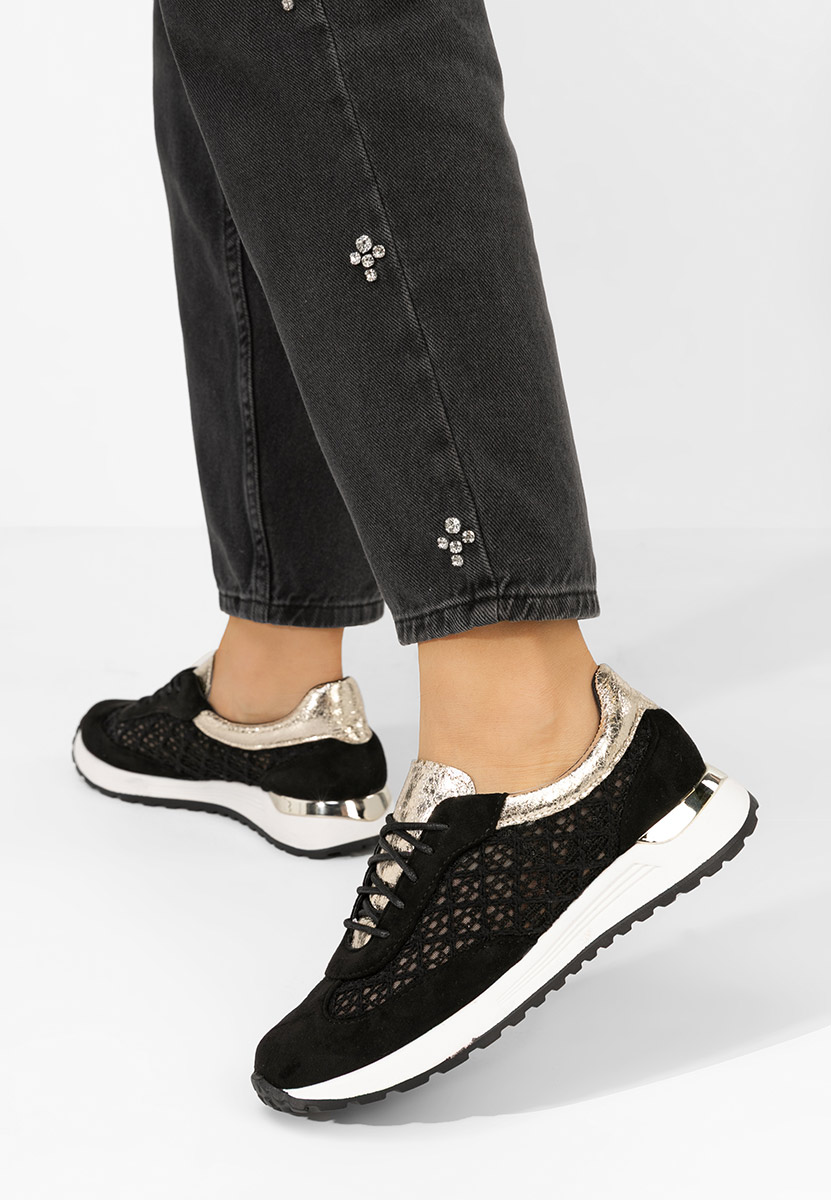 Sneakers γυναικεια Deena μαύρα