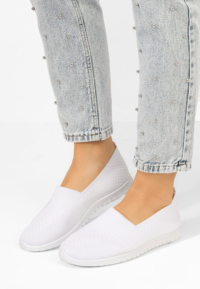Γυναικεία Slip-on Lucila λευκά