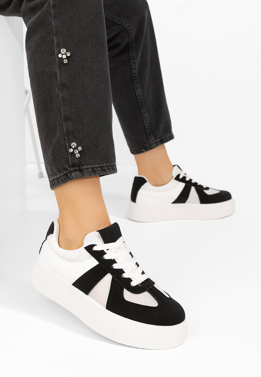 Sneakers με πλατφόρμα Fyonna μαύρα