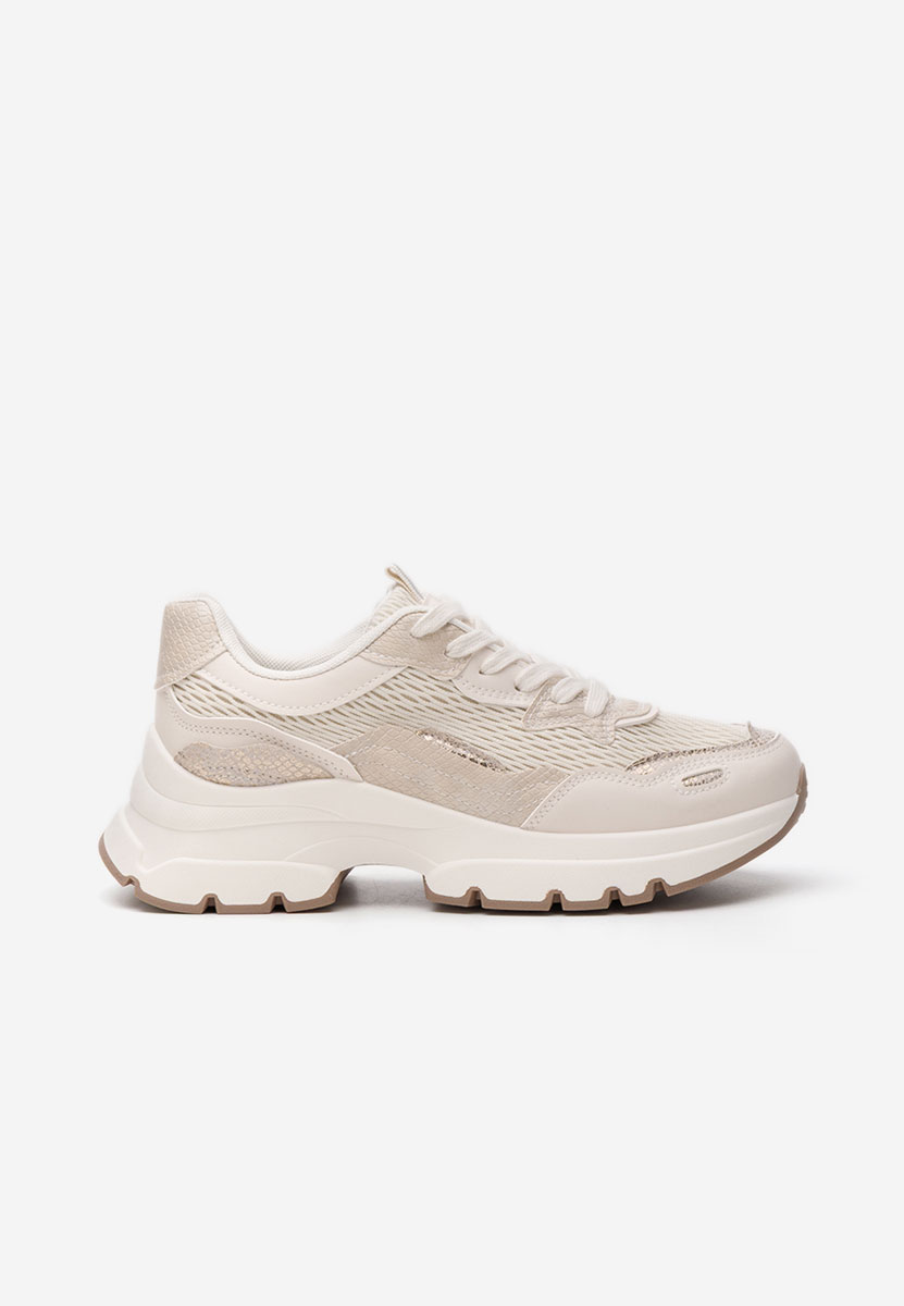 Sneakers γυναικεια Marylin μπεζ