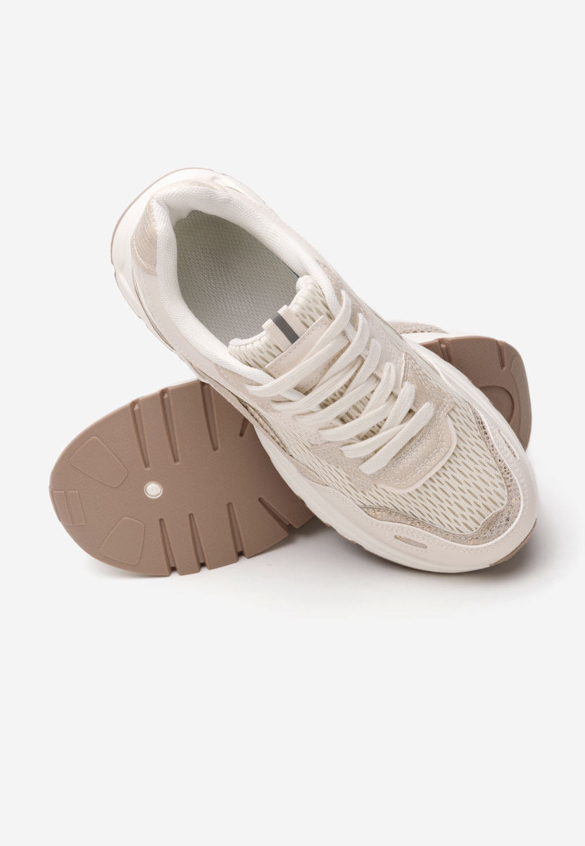 Sneakers γυναικεια Marylin μπεζ