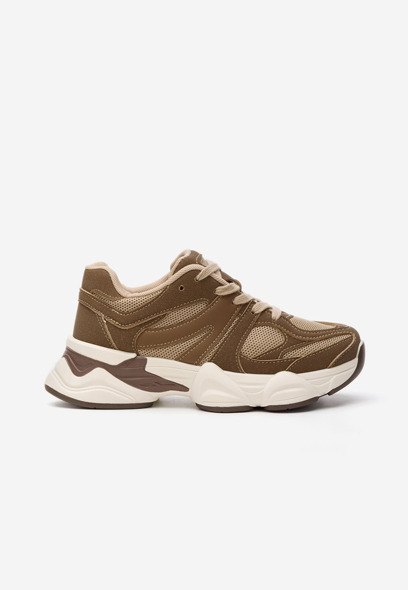 Sneakers με πλατφόρμα Barenice καφε