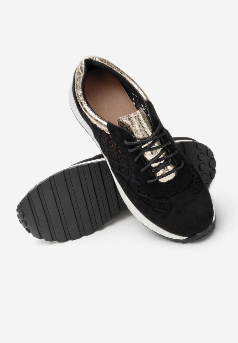 Sneakers γυναικεια Deena μαύρα