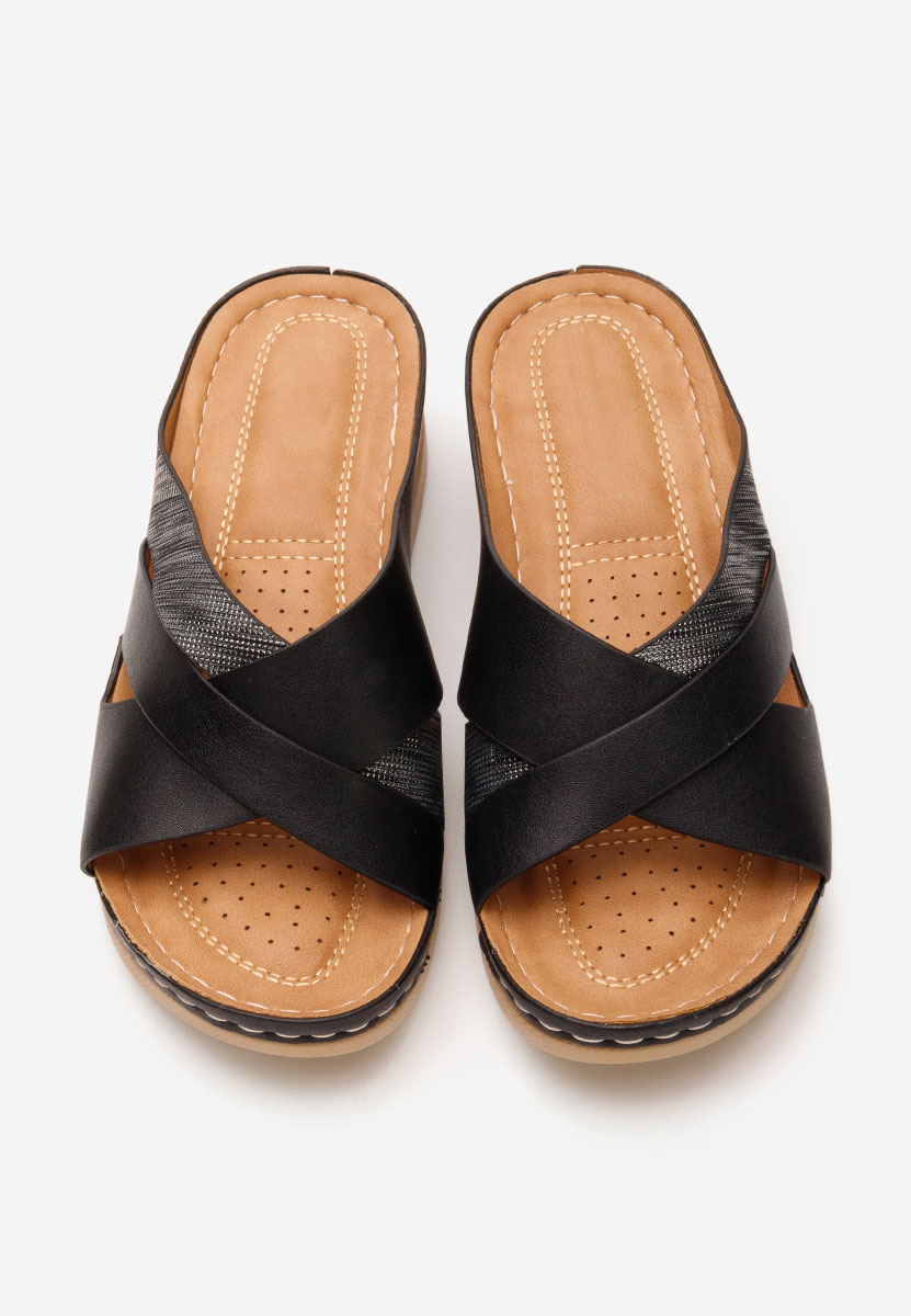 Ανατομικεσ παντοφλεσ Maryna μαύρα