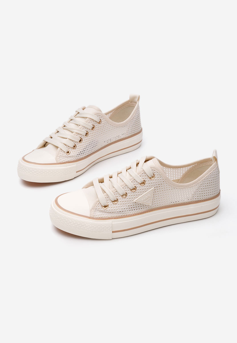 Γυναικεία sneakers Venita μπεζ