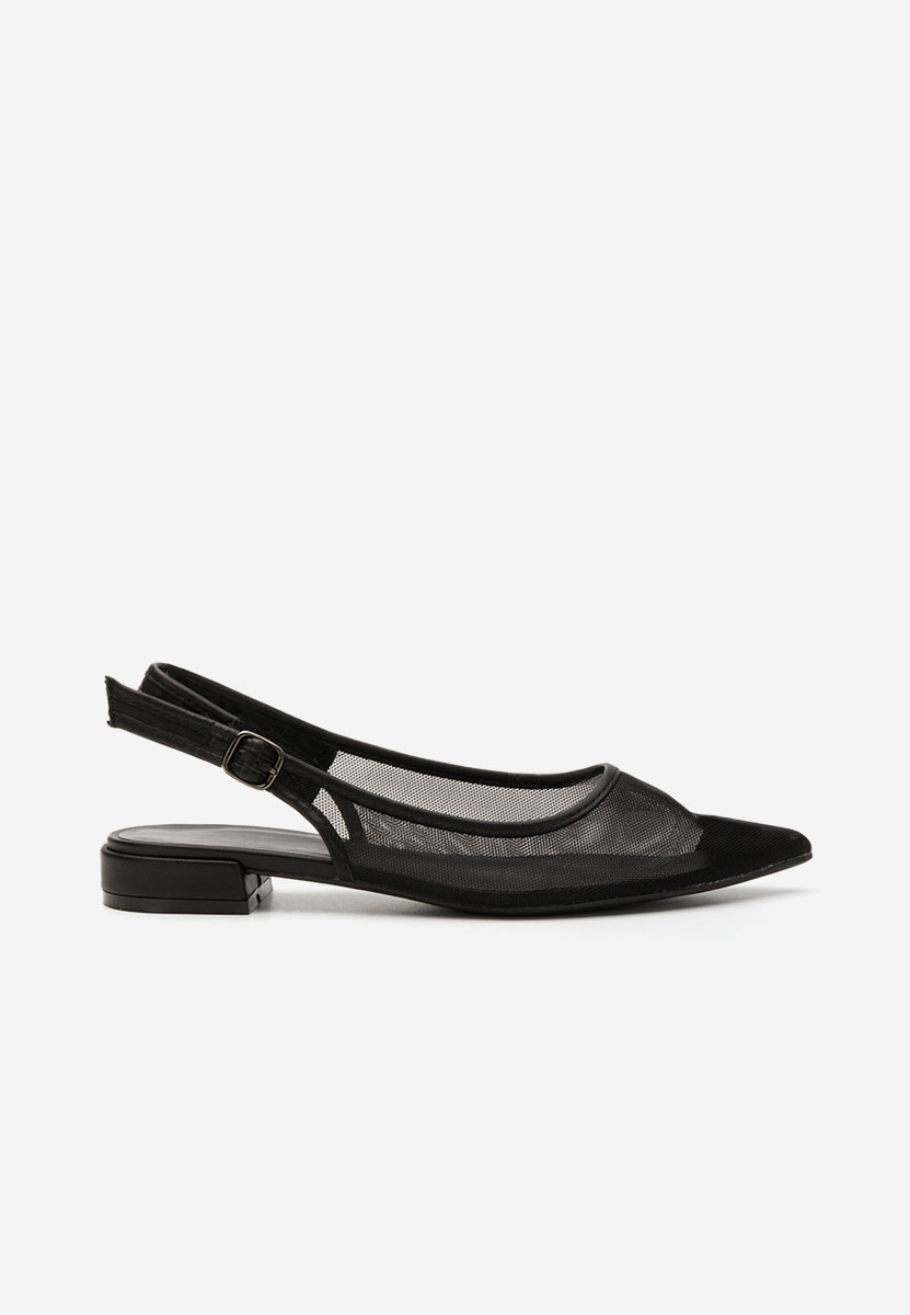 Γόβες slingback Margaryte μαύρα