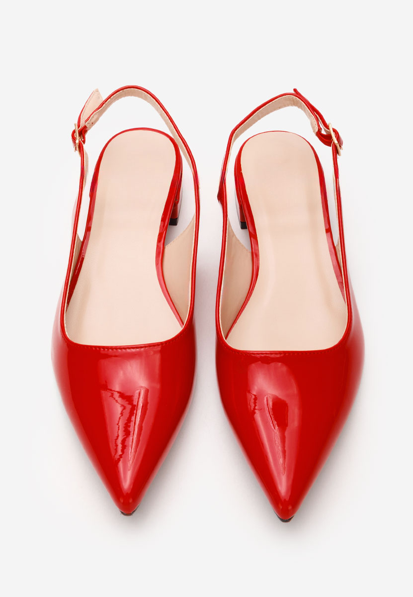 Γόβες slingback Danya κοκκινο