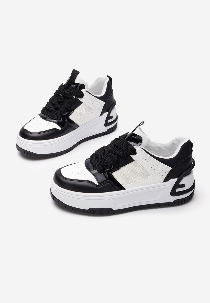 Sneakers με πλατφόρμα Jenyffer λευκά