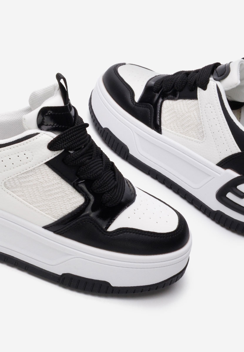 Sneakers με πλατφόρμα Jenyffer λευκά