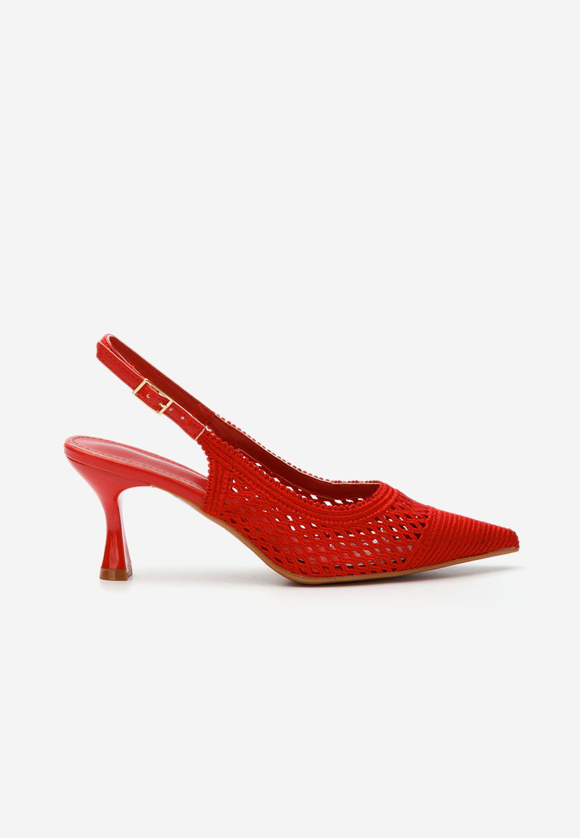 Γόβες slingback Deevina κοκκινο