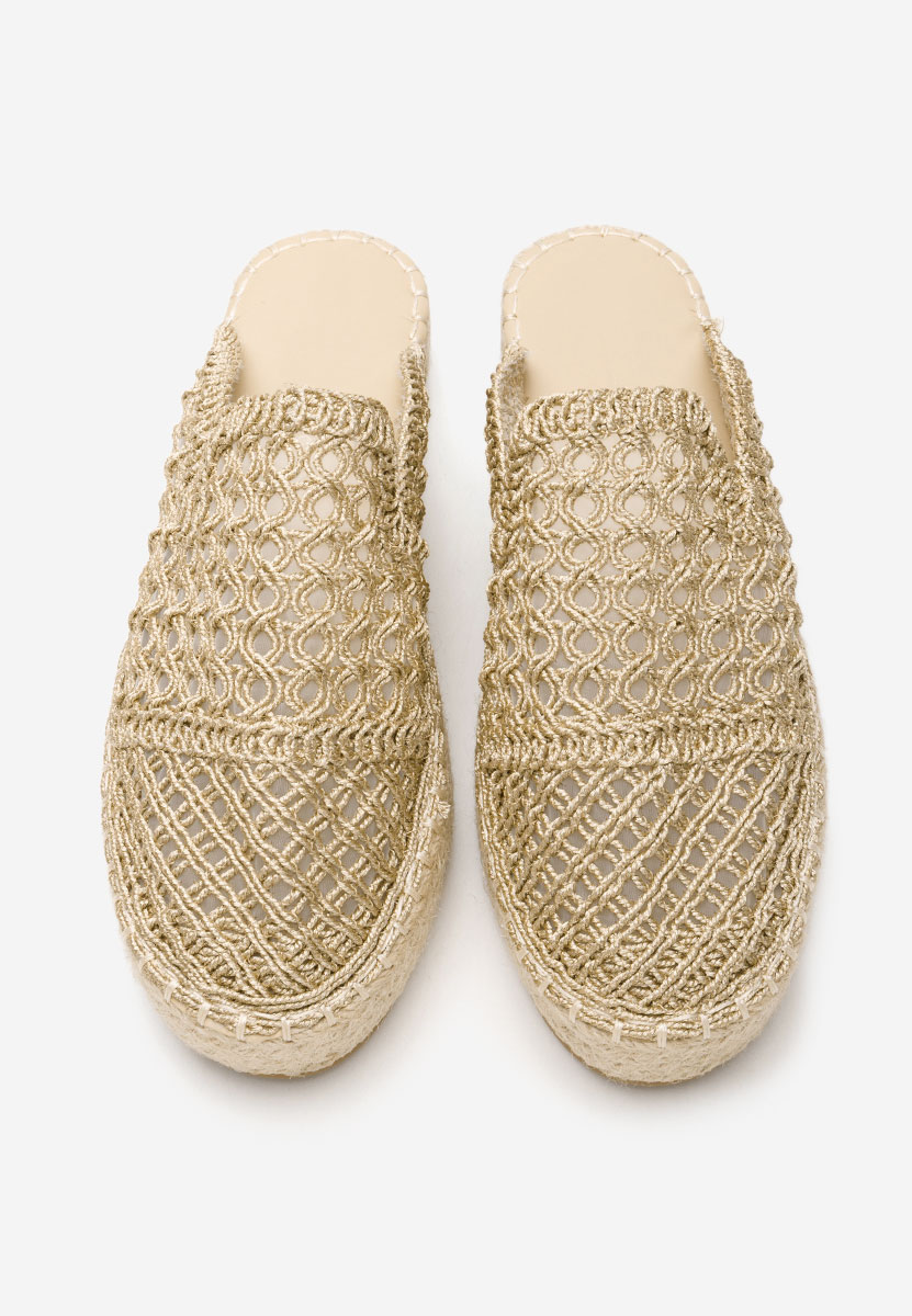 Mules γυναικεια Maude χρυσο