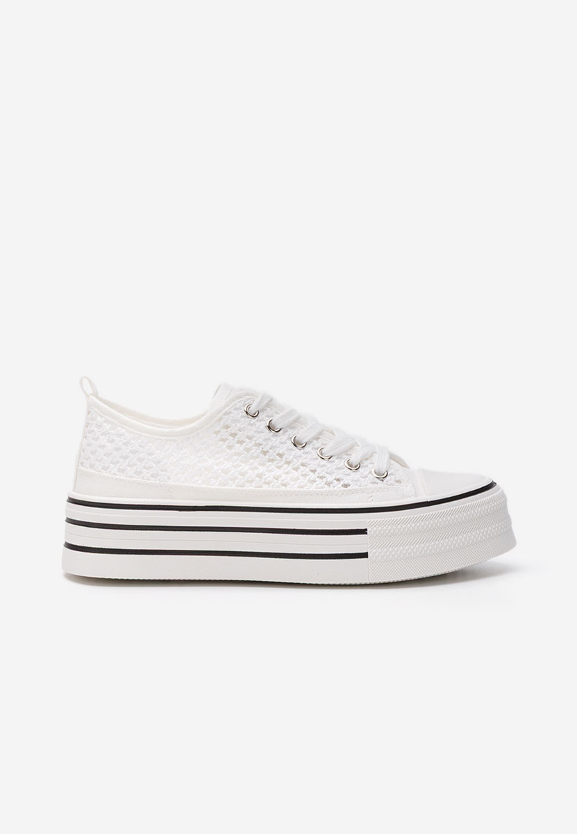 Γυναικεία sneakers Ellaris λευκά