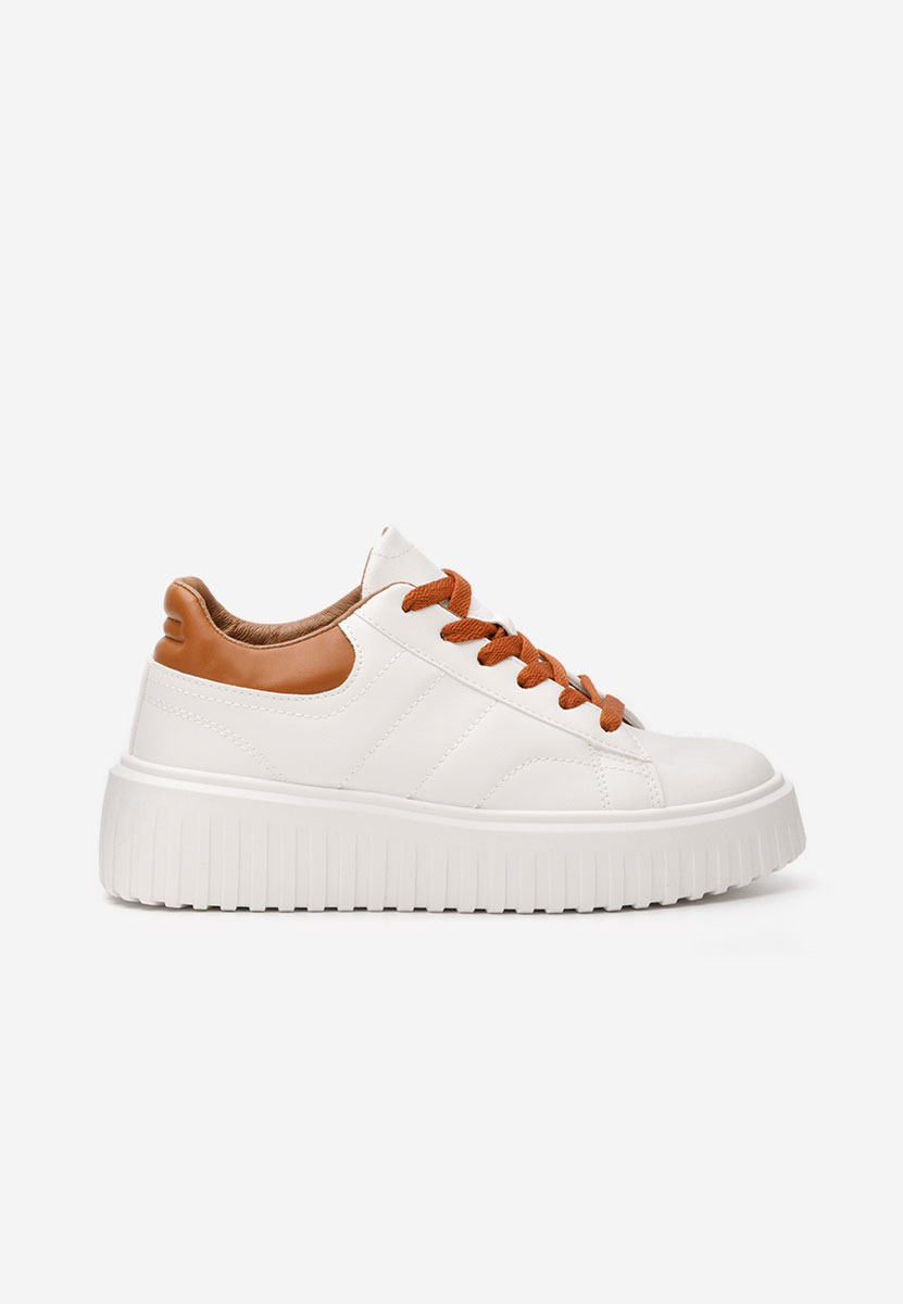 Sneakers με πλατφόρμα Raula λευκά