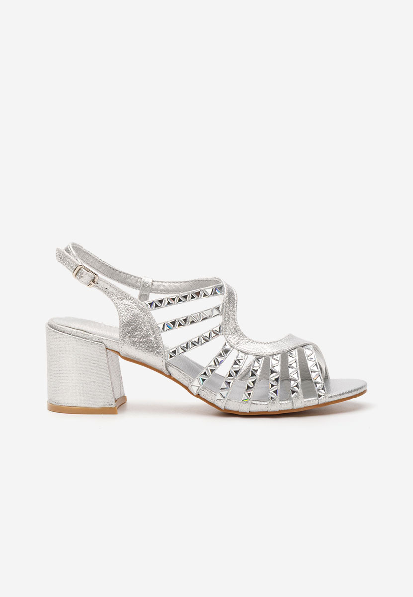 Πέδιλα με χοντρο τακουνι Margarita ασιμι