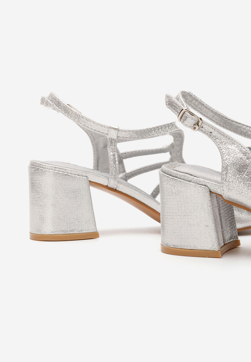 Πέδιλα με χοντρο τακουνι Margarita ασιμι