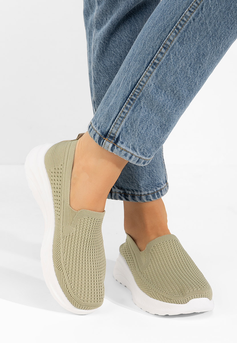 Γυναικεία Πάνινα Slip-On Veransa πρασινο
