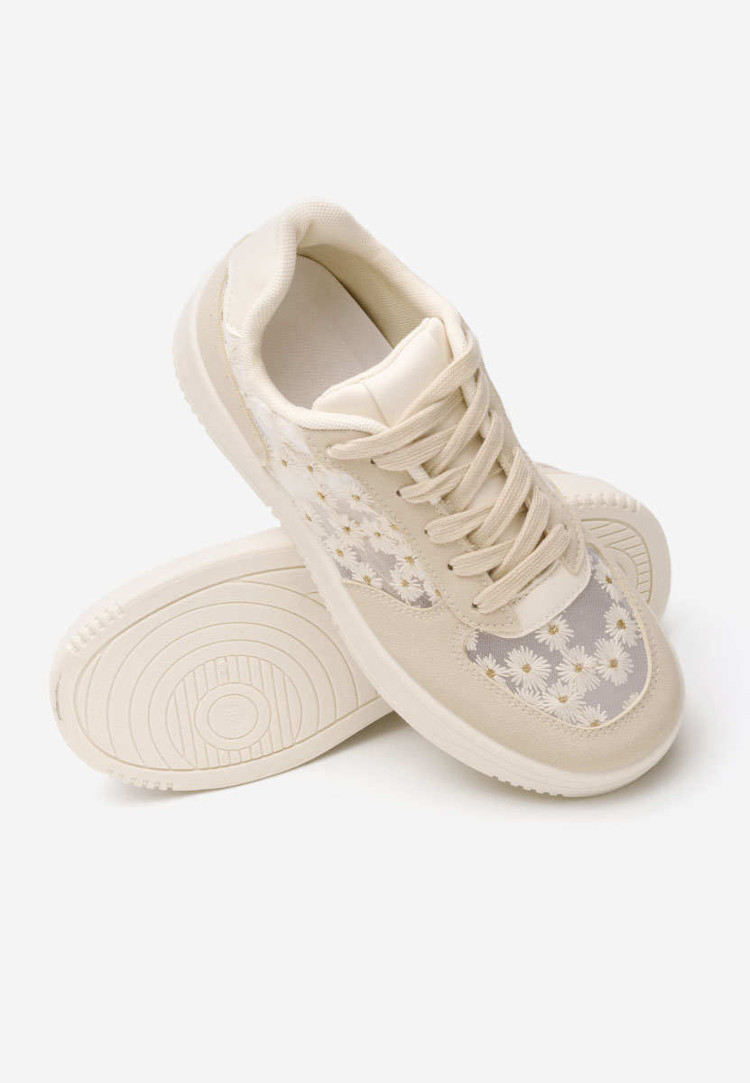 Sneakers γυναικεια Beckie μπεζ