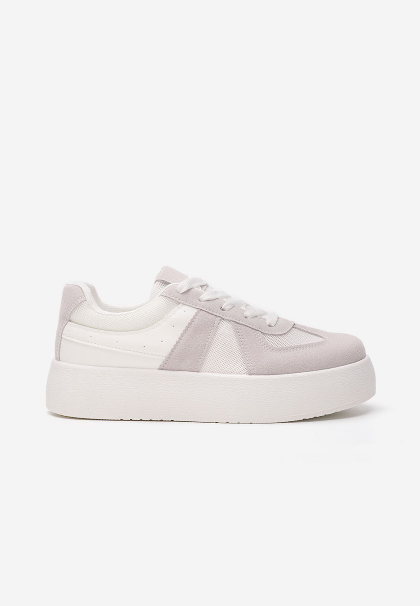 Sneakers με πλατφόρμα Fyonna λευκά