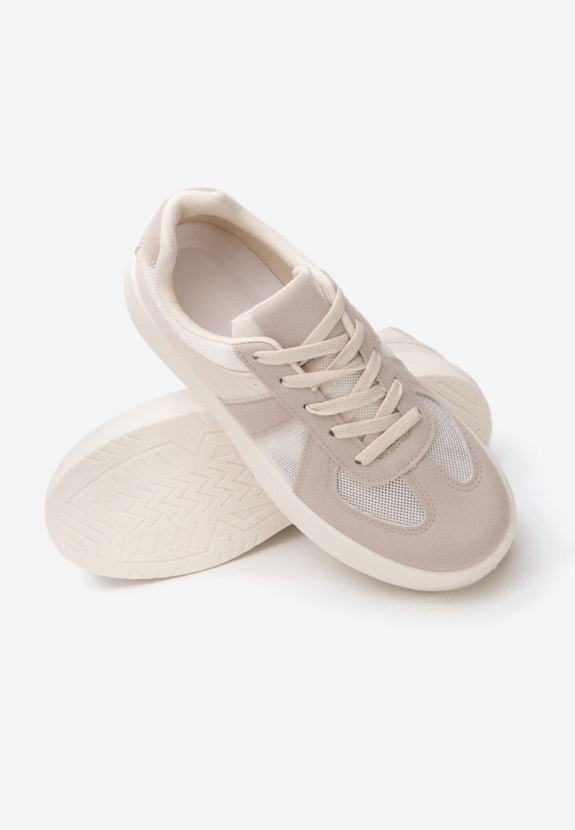 Sneakers με πλατφόρμα Fyonna μπεζ